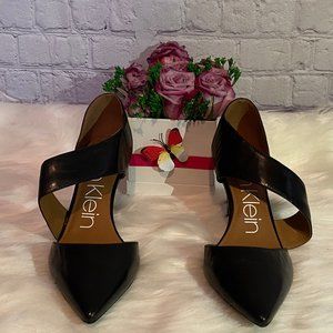 Black Calvin Klein Gella Pump